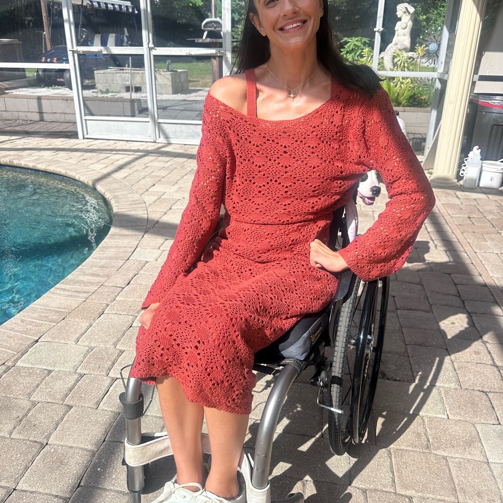 Lulu's Chic 2 Piece Crochet Dress set